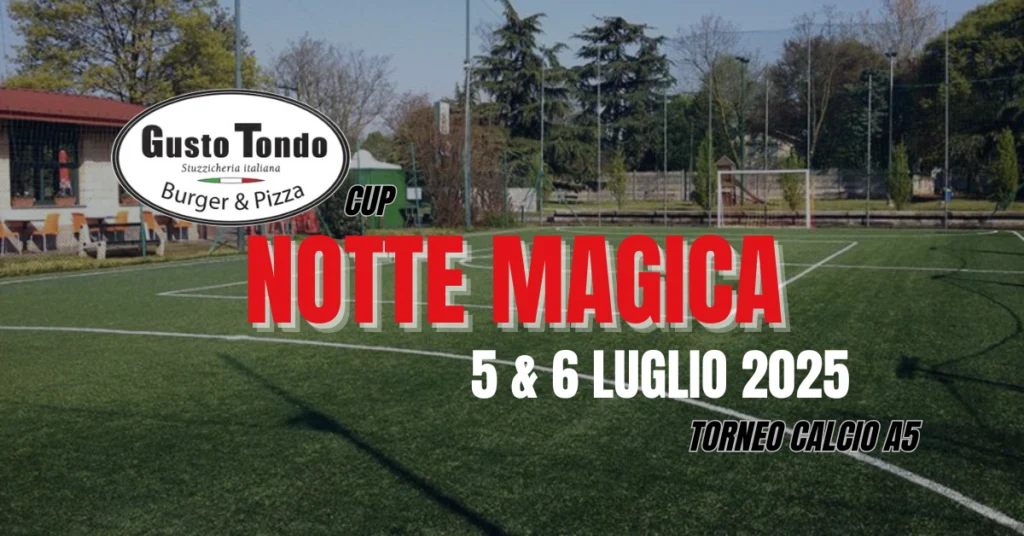 torneo notturno calcio a 5