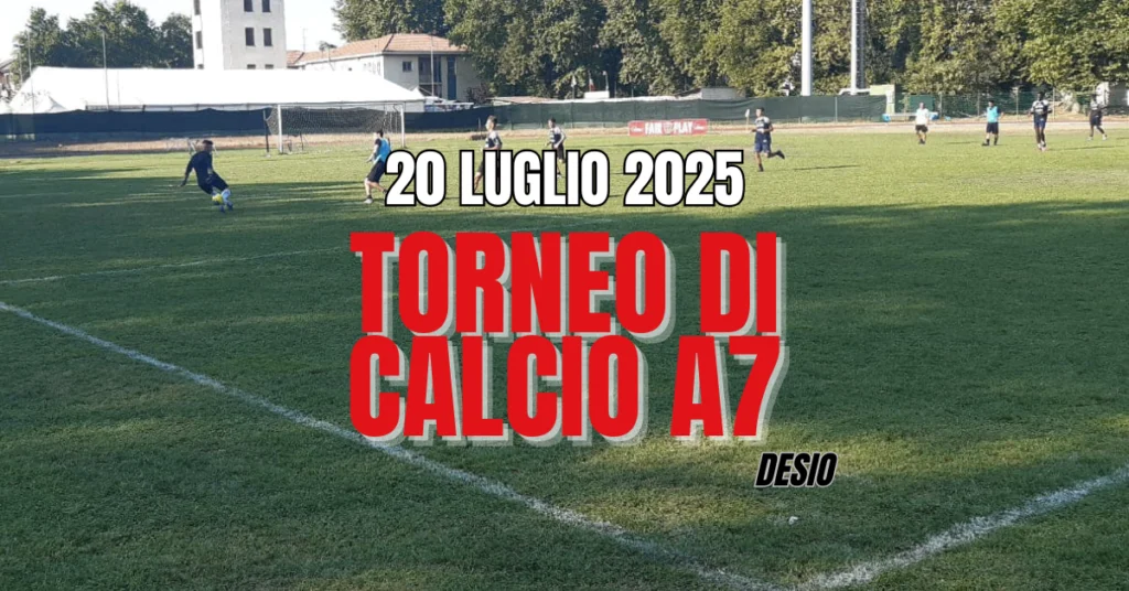 torneo calcio a 7 desio